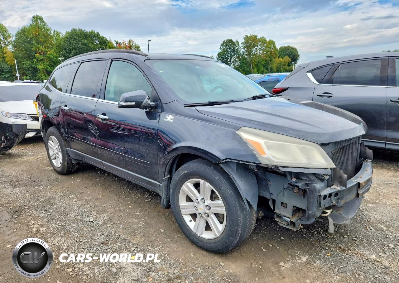 2013 Chevrolet Traverse Lt VIN:1GNKVJKD0DJ158880 - 4