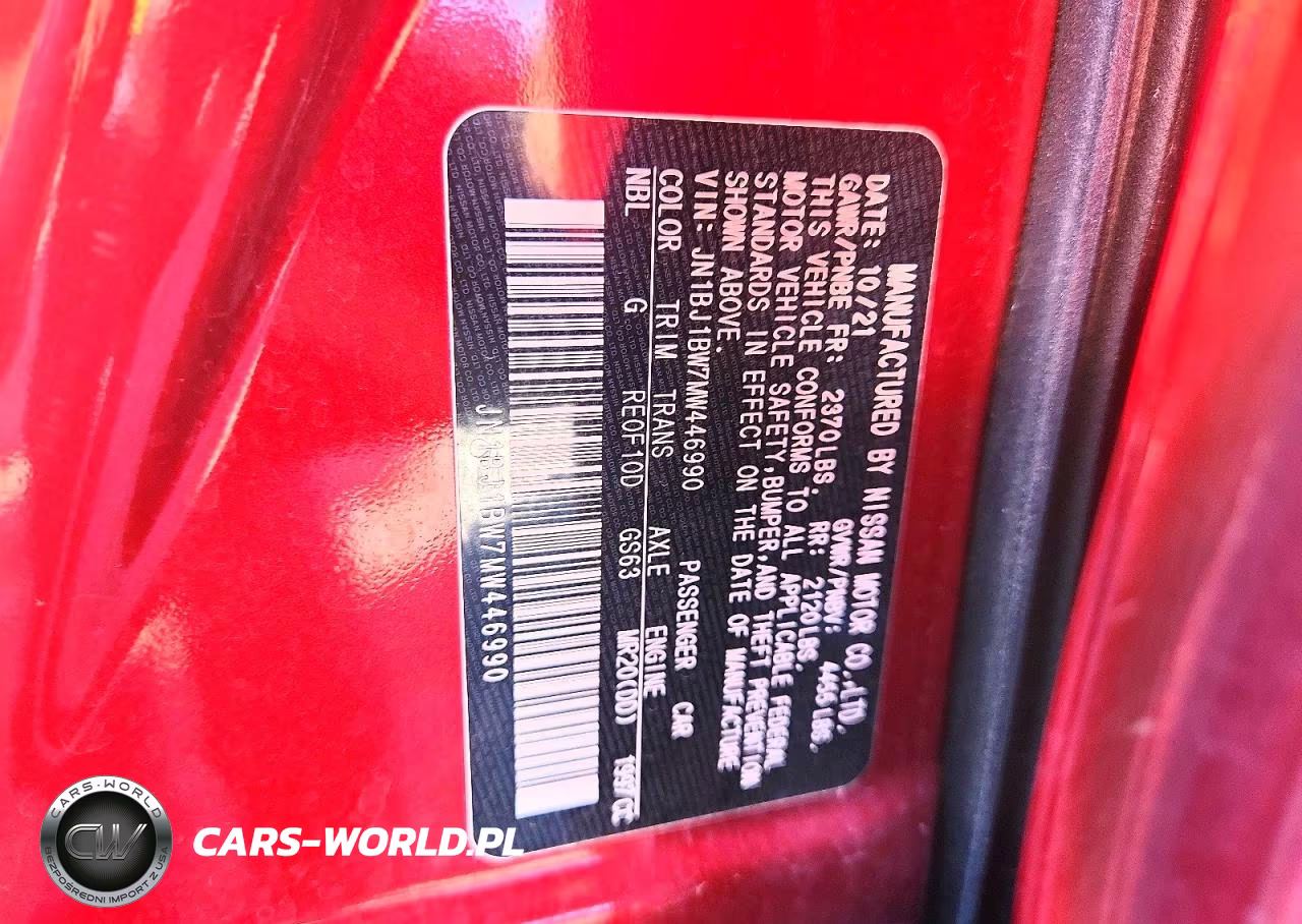 2021 Nissan Rogue Sport Sv VIN:JN1BJ1BW7MW446990 - 14