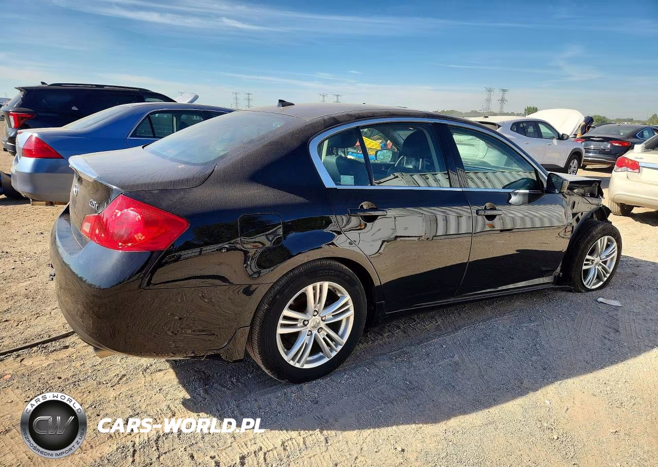 2011 Infiniti G25 Sedan X VIN:JN1DV6AR7BM650977 - 3