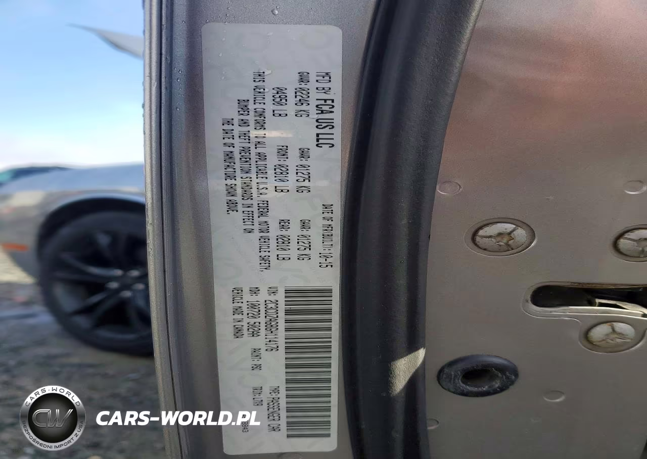2016 Dodge Challenger Sxt VIN:2C3CDZAG8GH114176 - 12