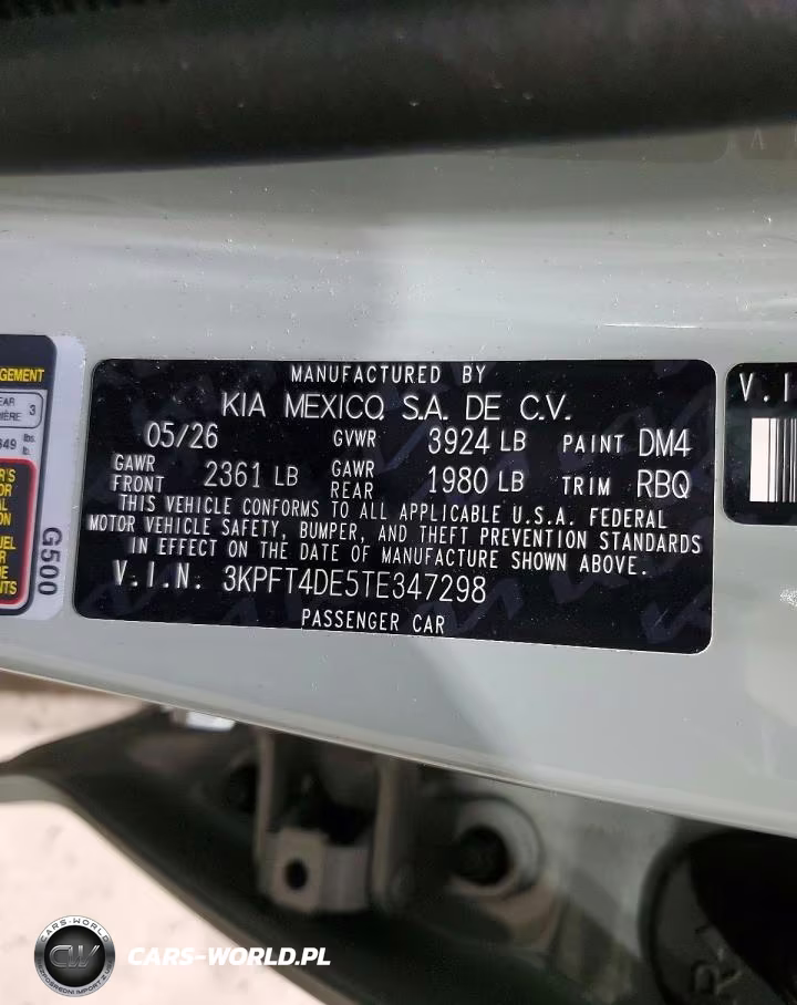 2026 Kia K4 Lxs VIN:3KPFT4DE5TE347298 - 13