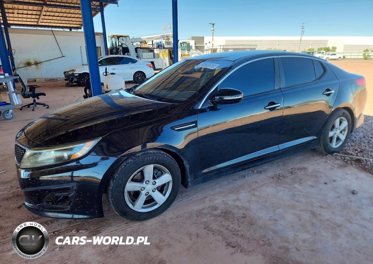 2015 Kia Optima Lx VIN:KNAGM4A77F5654136 - 1