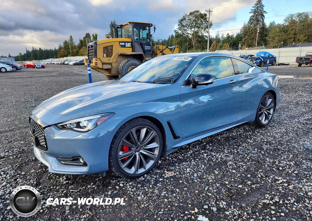 2021 Infiniti Q60 Red Sport 400
