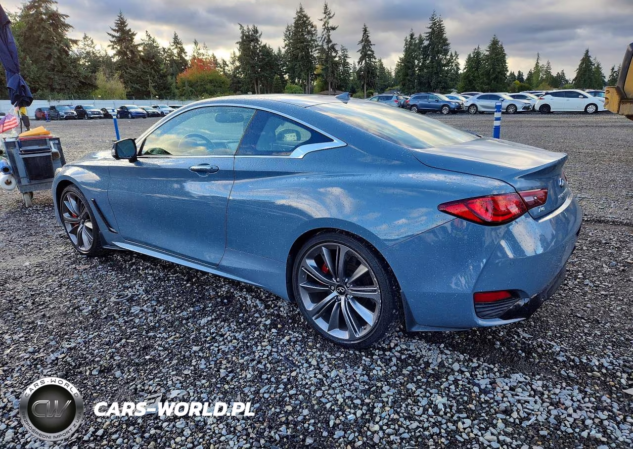 2021 Infiniti Q60 Red Sport 400 VIN:JN1FV7LL6MM560116 - 2