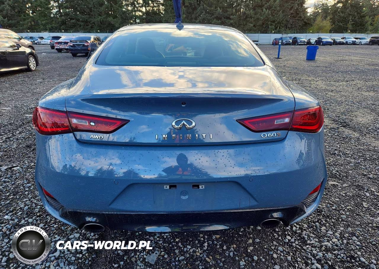 2021 Infiniti Q60 Red Sport 400 VIN:JN1FV7LL6MM560116 - 6