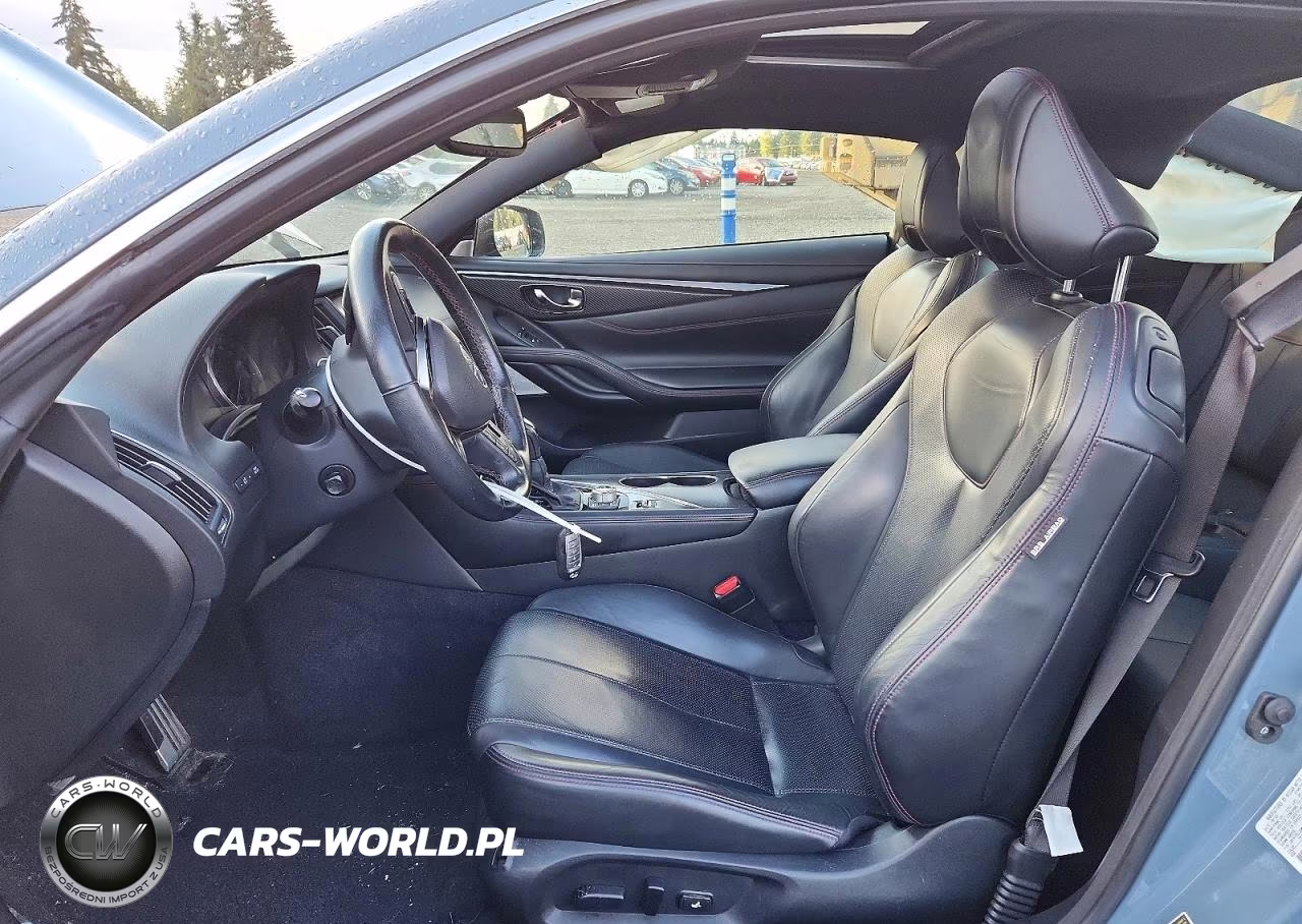 2021 Infiniti Q60 Red Sport 400 VIN:JN1FV7LL6MM560116 - 7