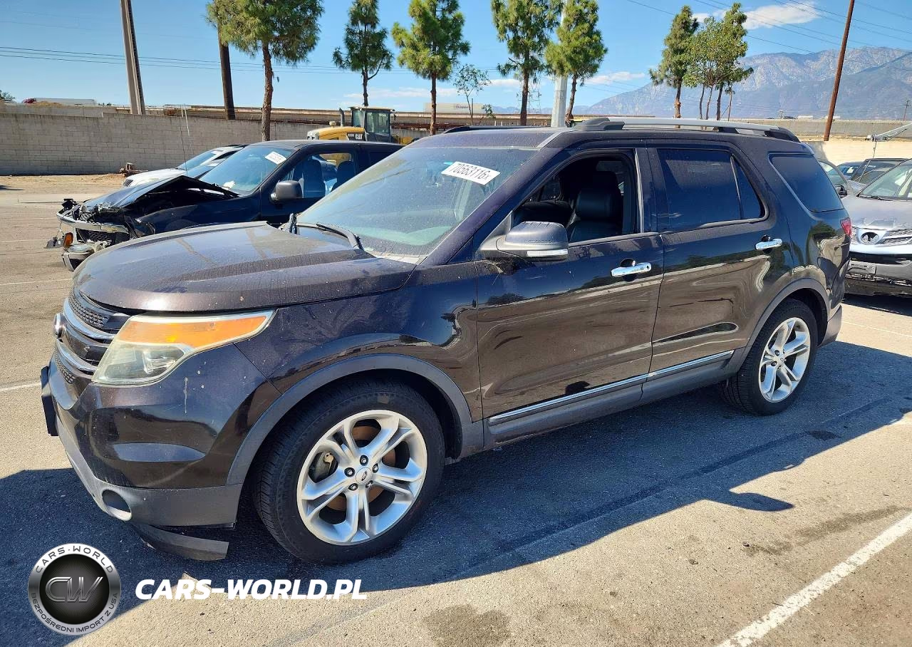 2013 Ford Explorer Limited VIN:1FM5K7F81DGC24893 - 1