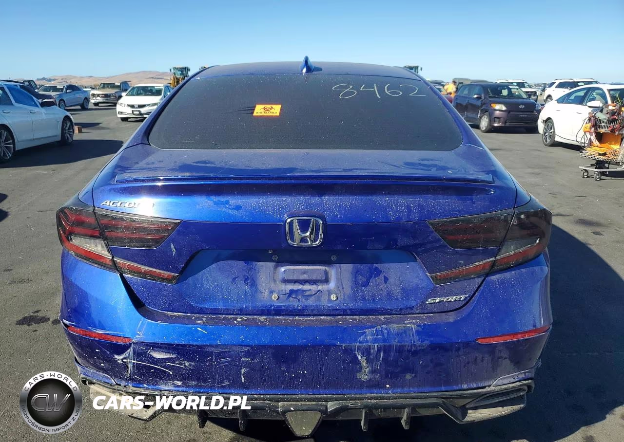 2019 Honda Accord Sport VIN:1HGCV1F34KA008462 - 6