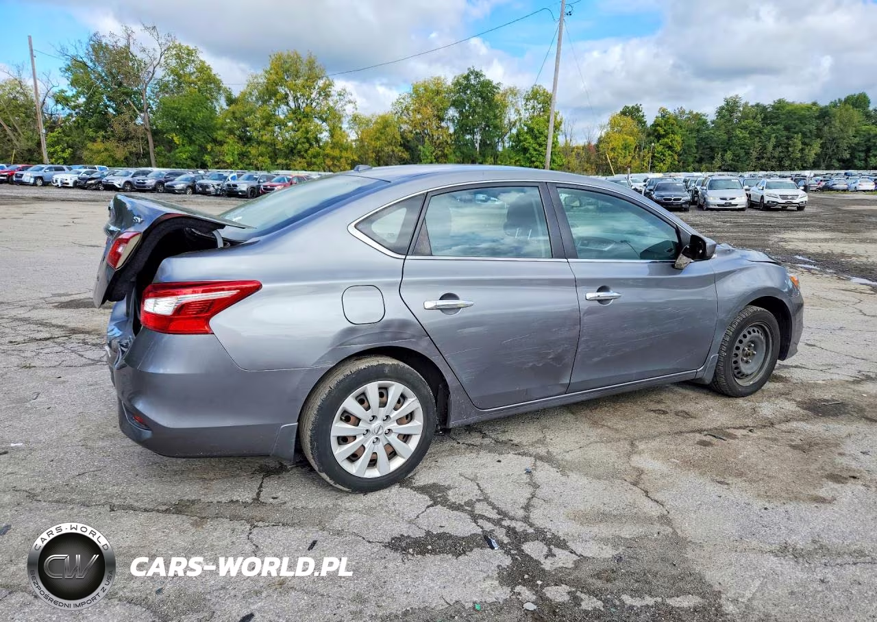 2017 Nissan Sentra Sv VIN:3N1AB7AP6HY317546 - 3