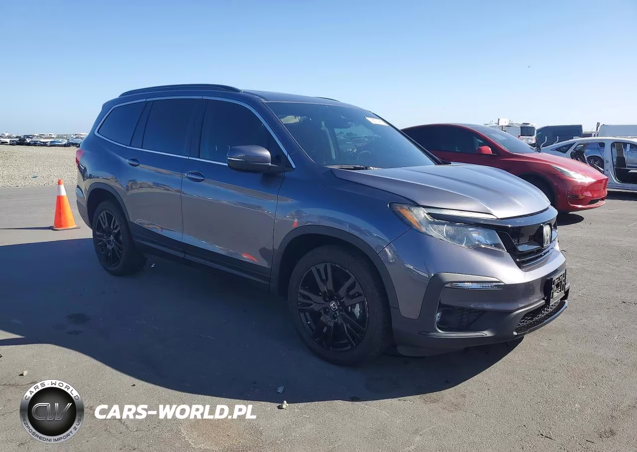 2021 Honda Pilot Se VIN:5FNYF5H22MB018284 - 4