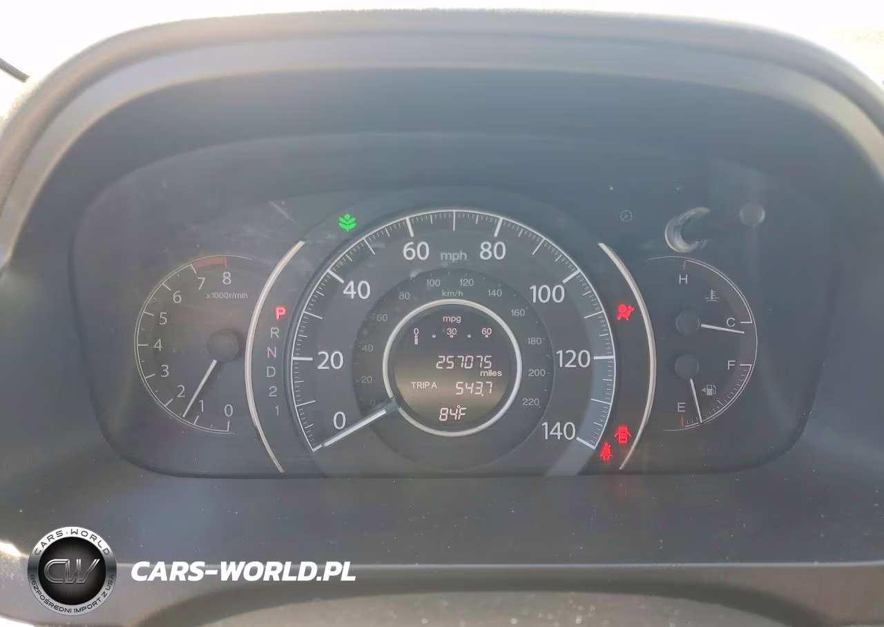2012 Honda Cr-V Exl VIN:5J6RM3H76CL001892 - 9