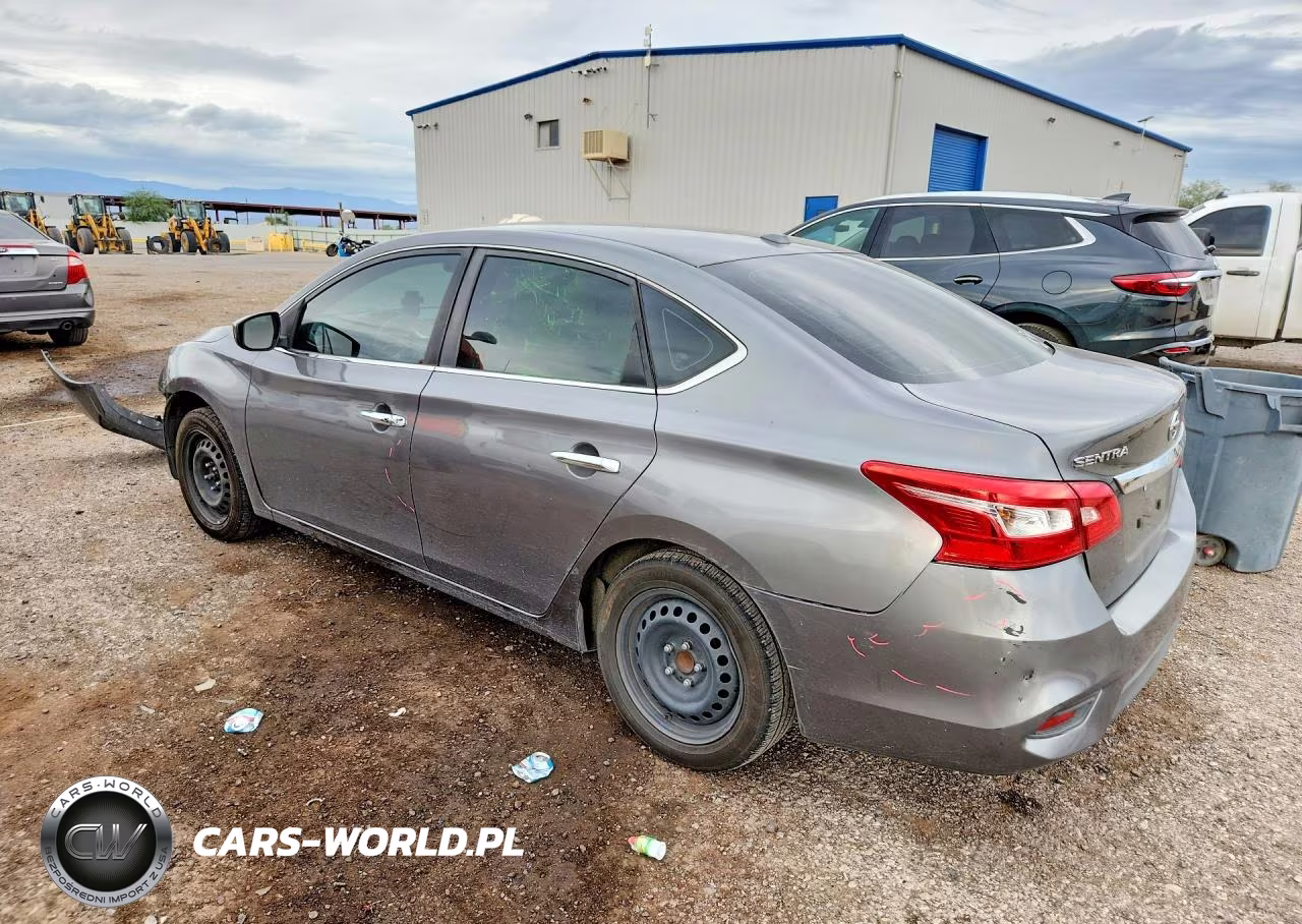 2016 Nissan Sentra Sv VIN:3N1AB7AP1GY233780 - 2