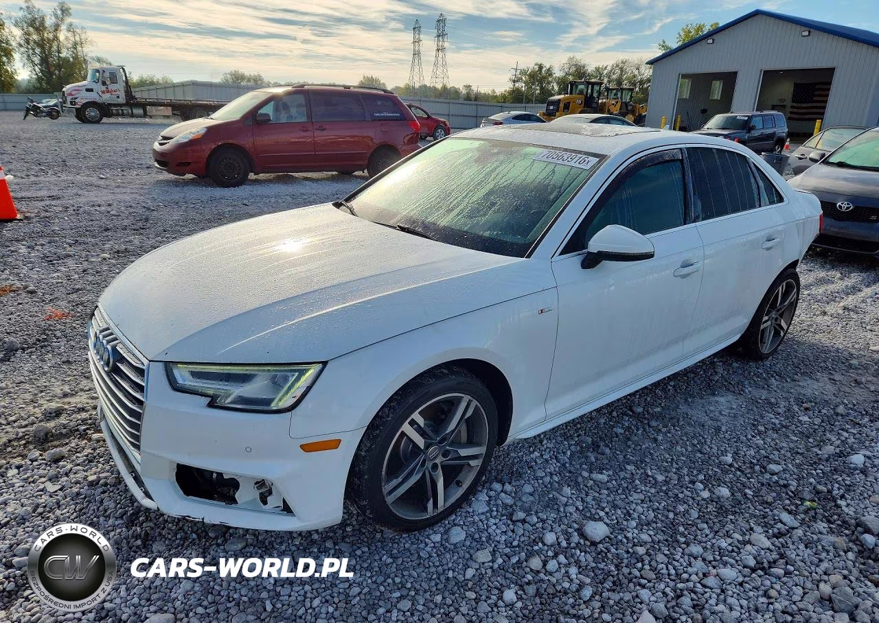 2018 Audi A4 Premium Plus VIN:WAUENAF42JN001580 - 1