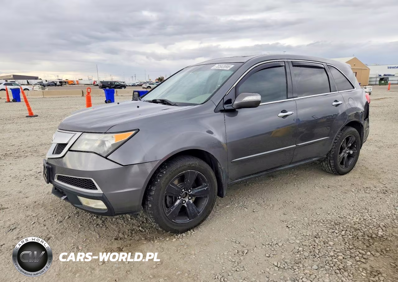 2012 Acura Mdx Technology VIN:2HNYD2H46CH500992 - 1