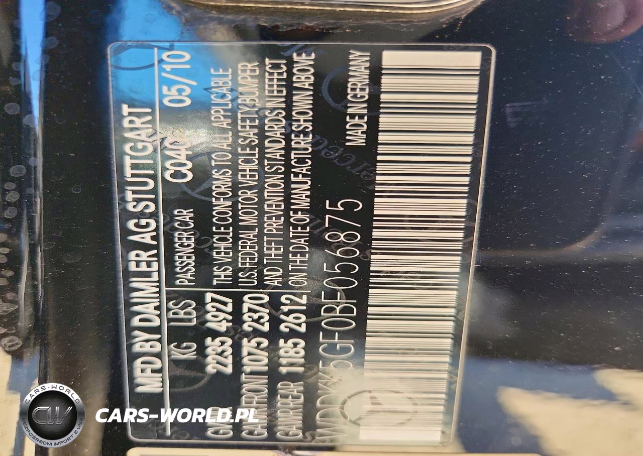 2011 Mercedes-Benz E 350 VIN:WDDKK5GF0BF056875 - 12