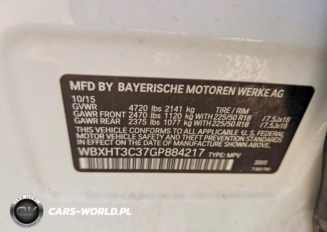 2016 BMW X1 xDrive28I VIN:WBXHT3C37GP884217 - 13
