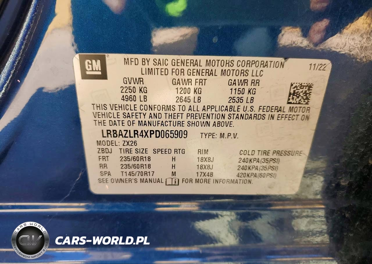 2023 Buick Envision Preferred VIN:LRBAZLR4XPD065909 - 13