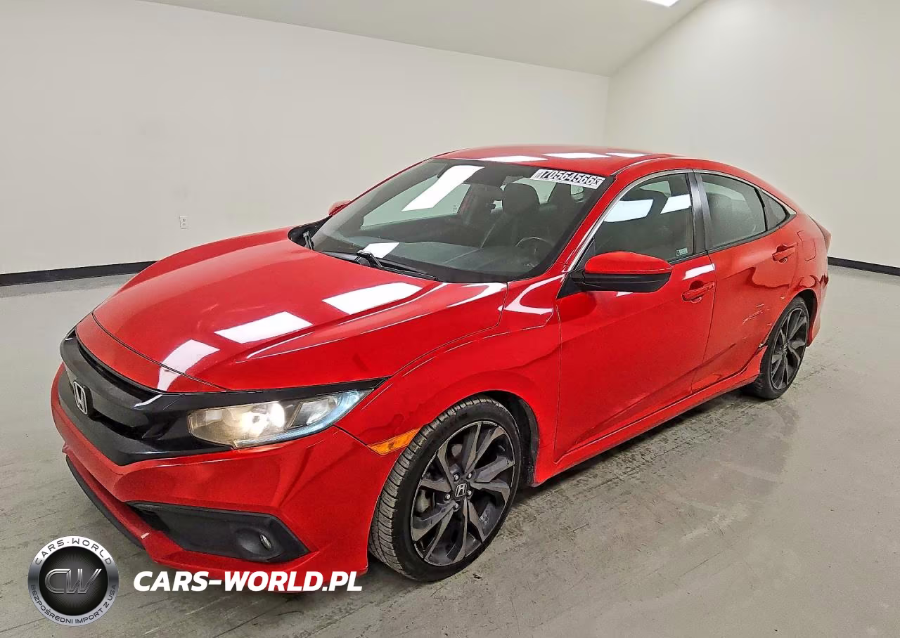 2021 Honda Civic Sport VIN:2HGFC2F88MH553444 - 1