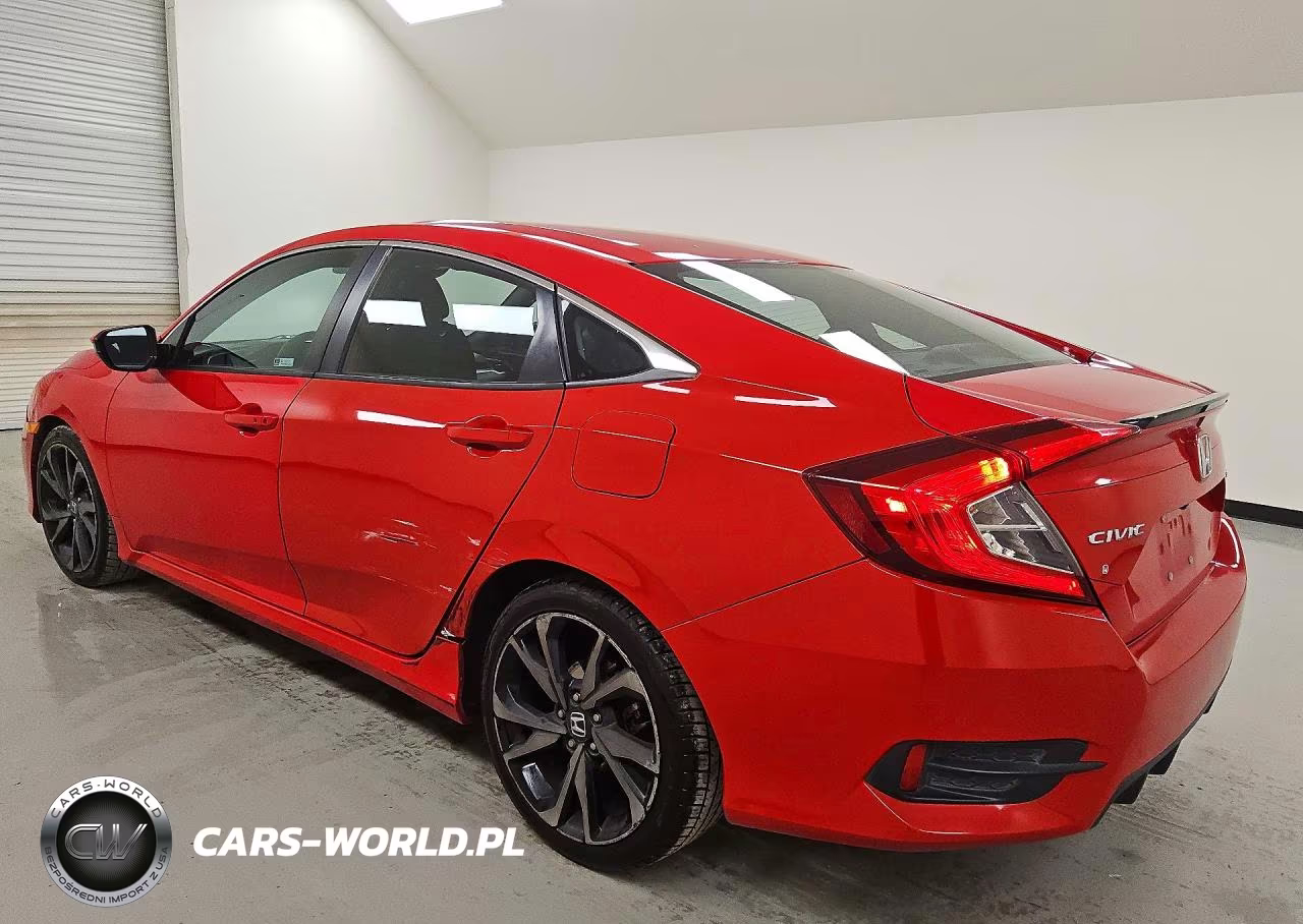 2021 Honda Civic Sport VIN:2HGFC2F88MH553444 - 2
