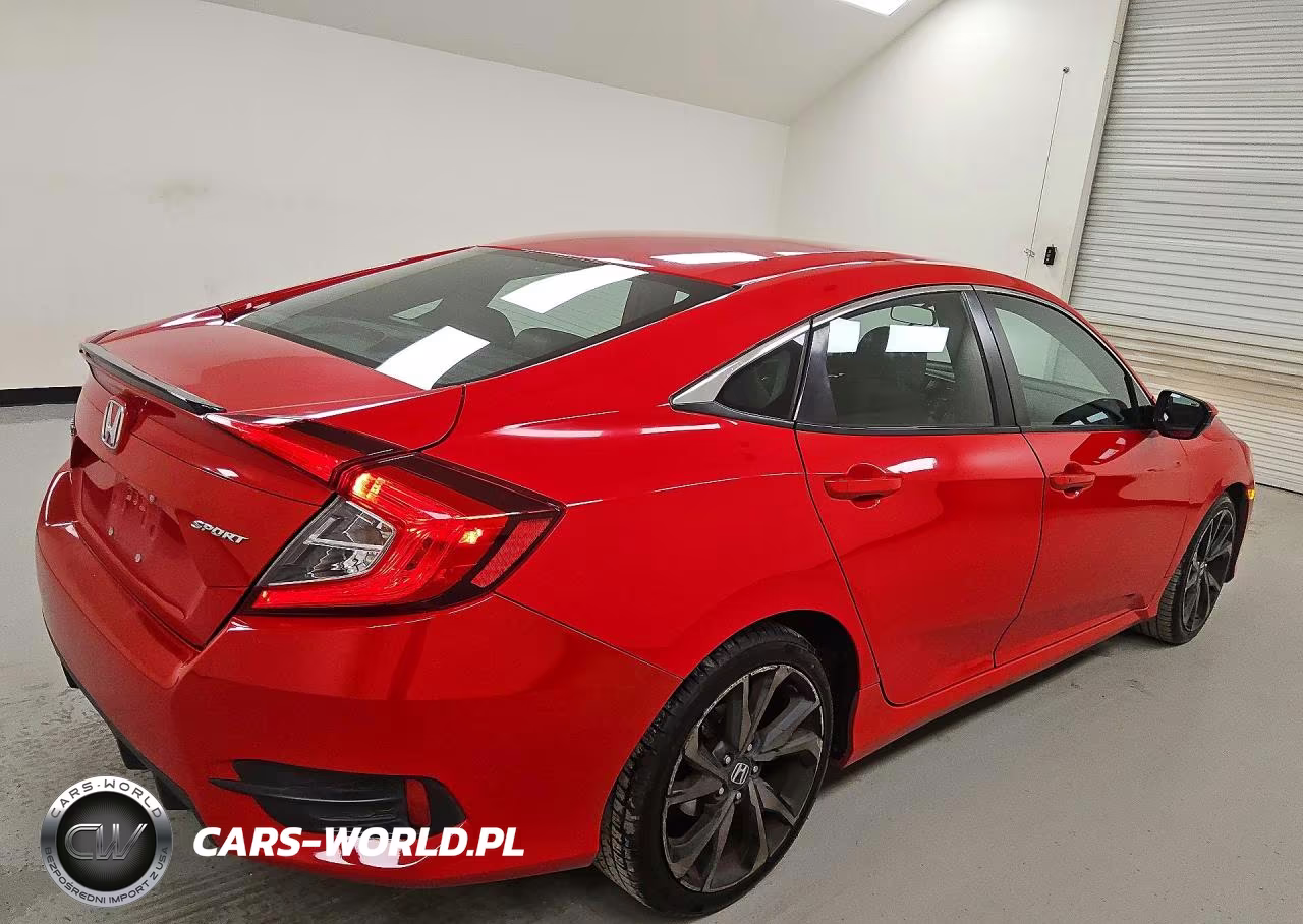 2021 Honda Civic Sport VIN:2HGFC2F88MH553444 - 3