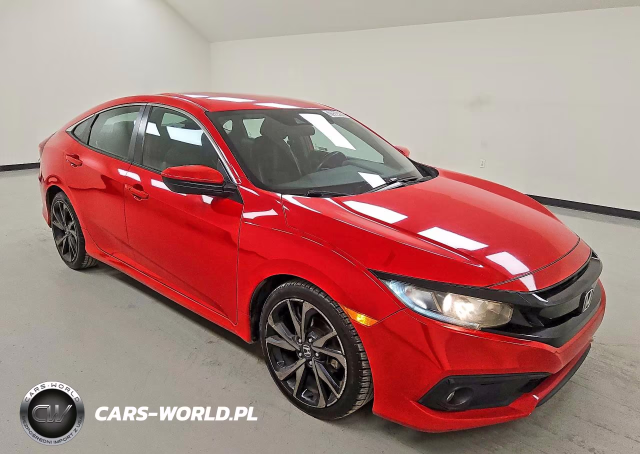 2021 Honda Civic Sport VIN:2HGFC2F88MH553444 - 4