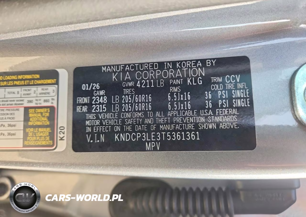 2026 Kia Niro Lx VIN:KNDCP3LE3T5361361 - 14