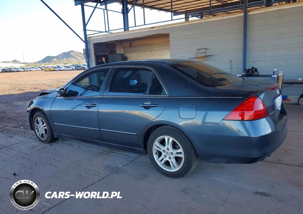 2007 Honda Accord Se VIN:JHMCM563X7C015063 - 2