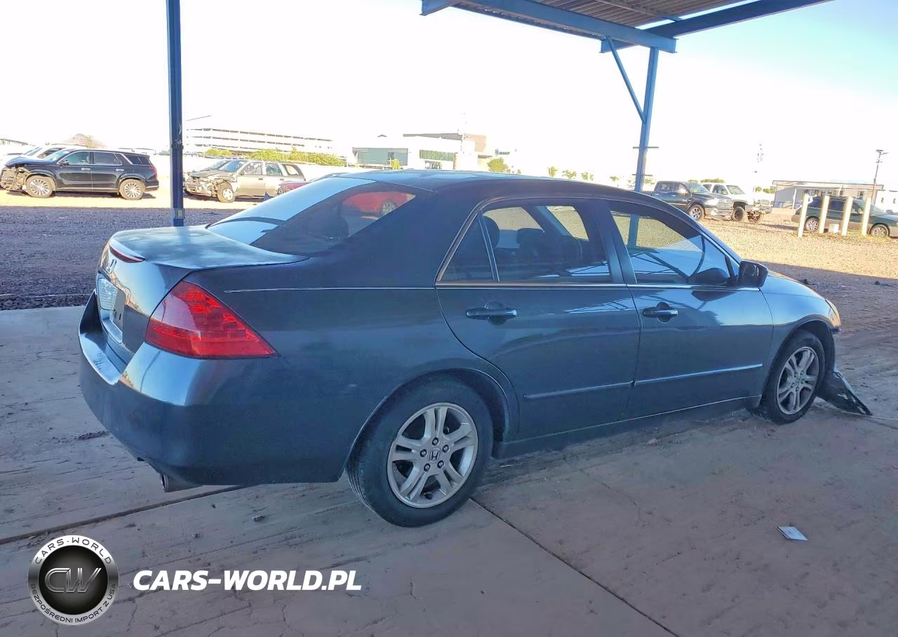 2007 Honda Accord Se VIN:JHMCM563X7C015063 - 3
