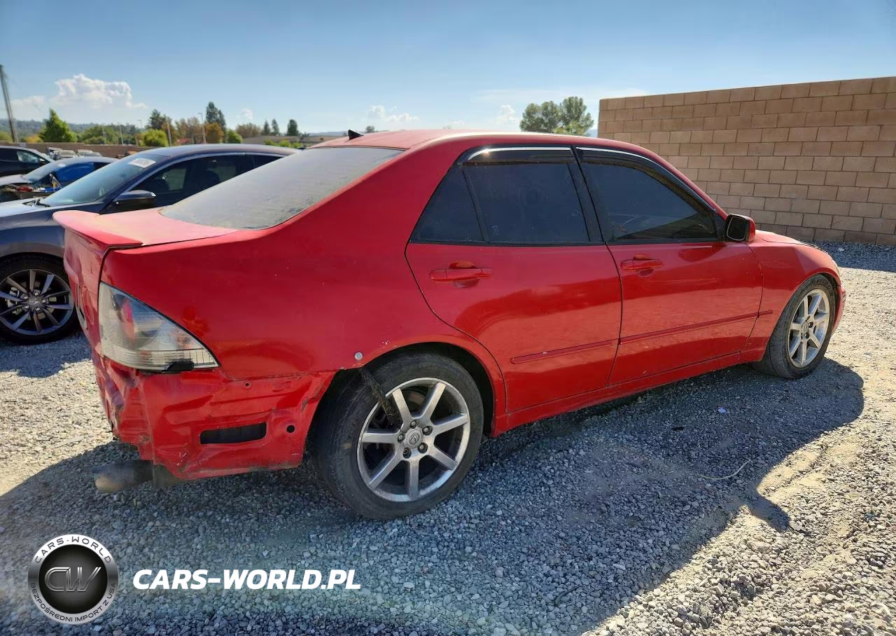 2003 Lexus Is 300 Base VIN:JTHBD192830072025 - 3
