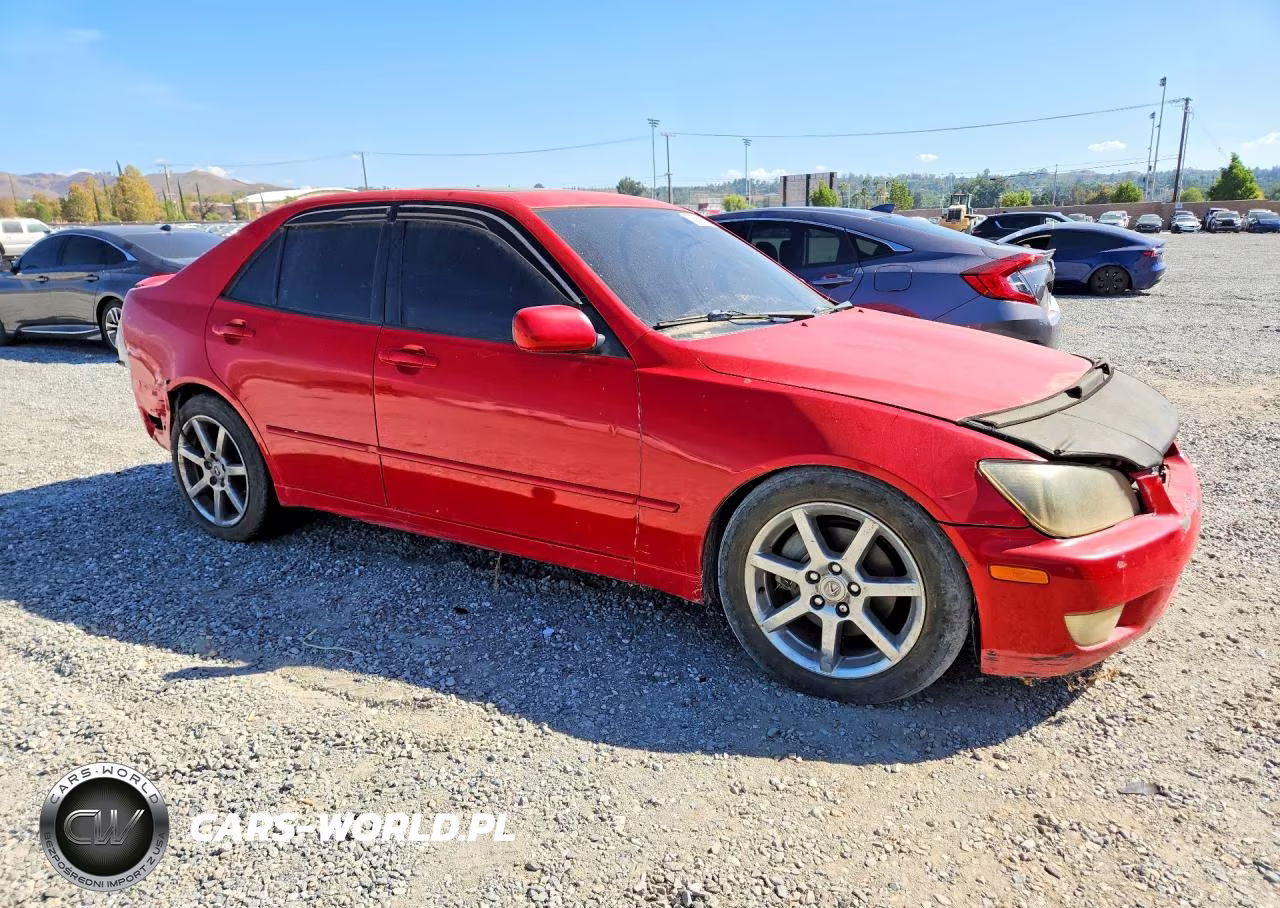2003 Lexus Is 300 Base VIN:JTHBD192830072025 - 4