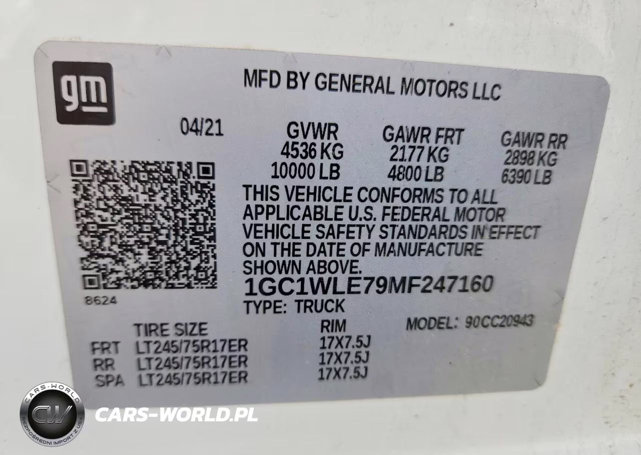 2021 Chevrolet Silverado C2500 Heavy Duty VIN:1GC1WLE79MF247160 - 12