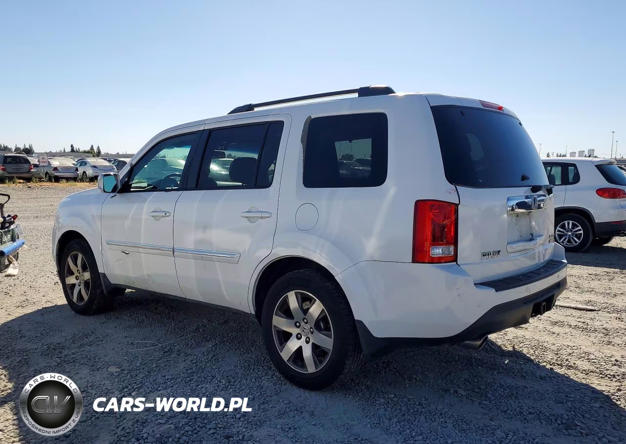 2012 Honda Pilot Touring VIN:5FNYF4H98CB068726 - 2