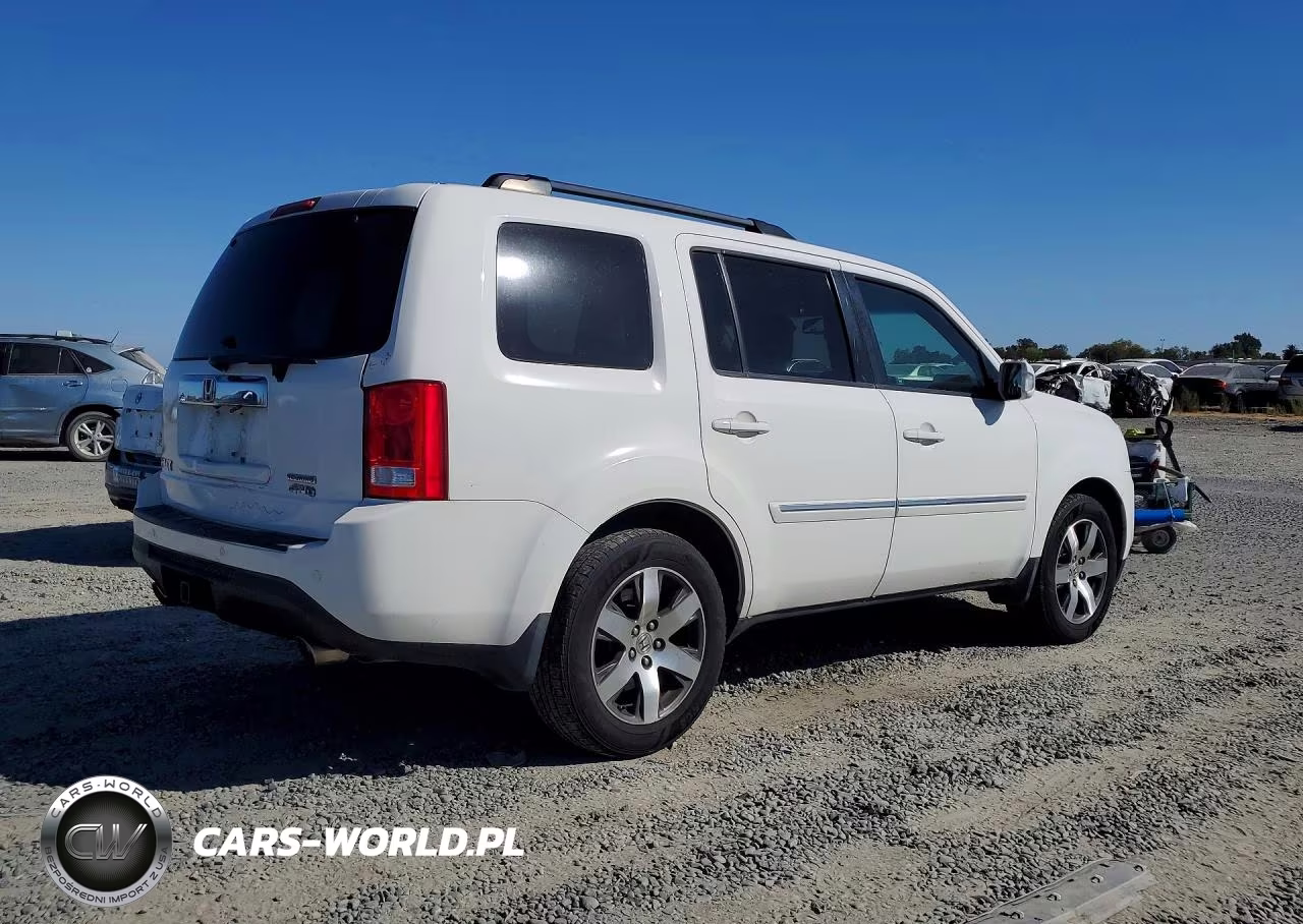 2012 Honda Pilot Touring VIN:5FNYF4H98CB068726 - 3