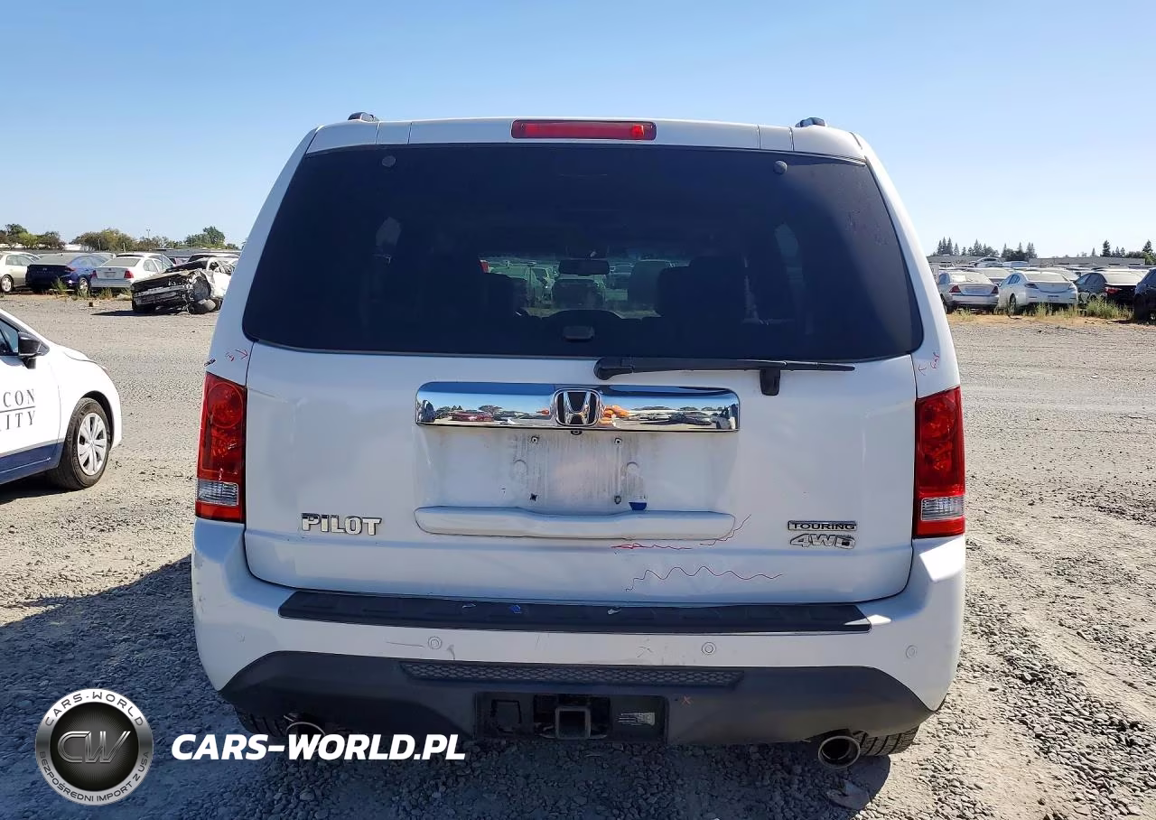 2012 Honda Pilot Touring VIN:5FNYF4H98CB068726 - 6