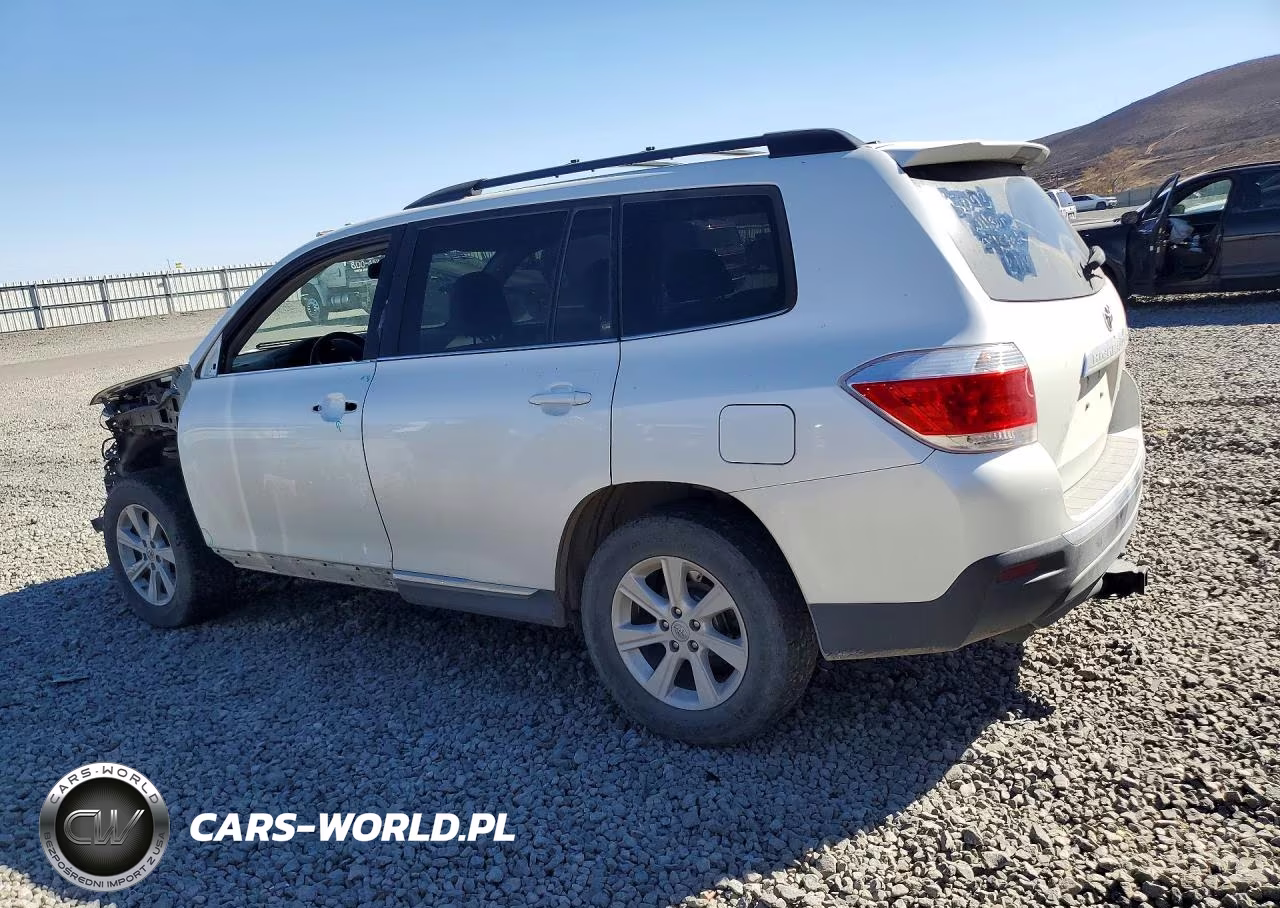 2013 Toyota Highlander Se VIN:5TDBK3EH1DS234492 - 2