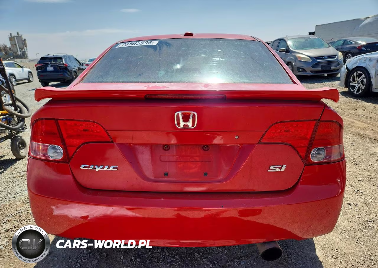 2007 Honda Civic Si VIN:2HGFA55527H702577 - 6