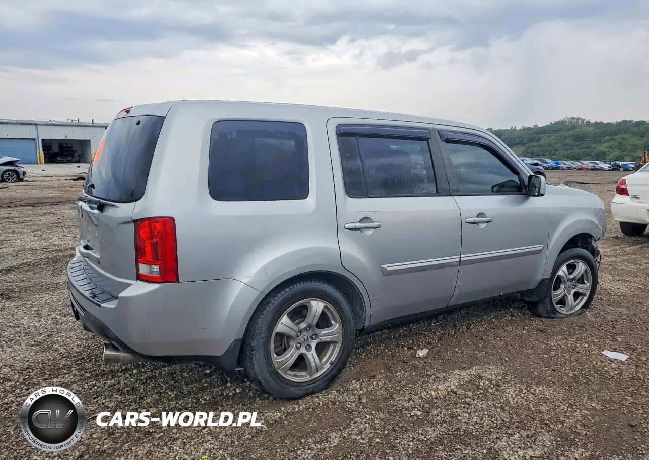 2015 Honda Pilot Exl VIN:5FNYF4H56FB021616 - 3