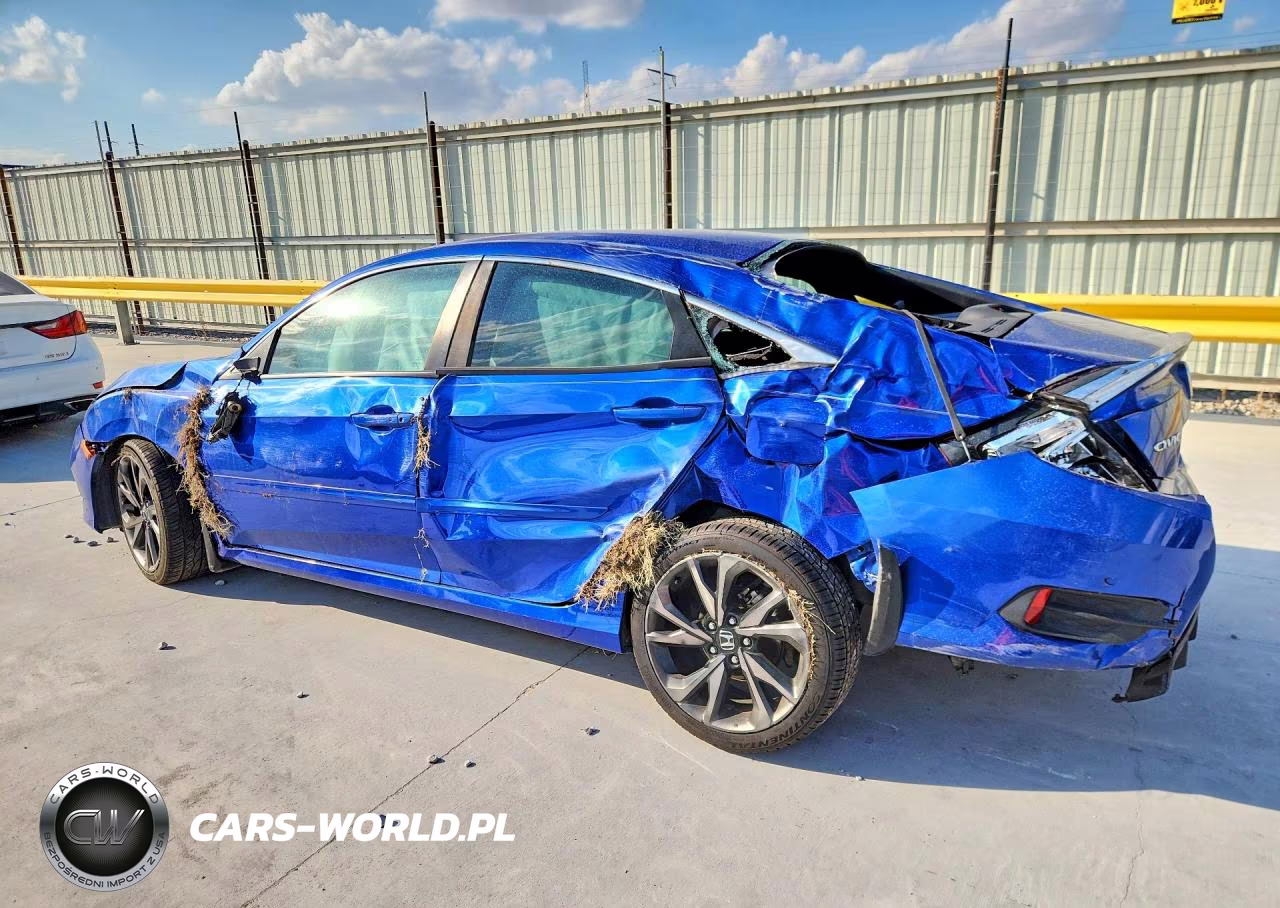 2020 Honda Civic Sport VIN:2HGFC2F88LH548016 - 2