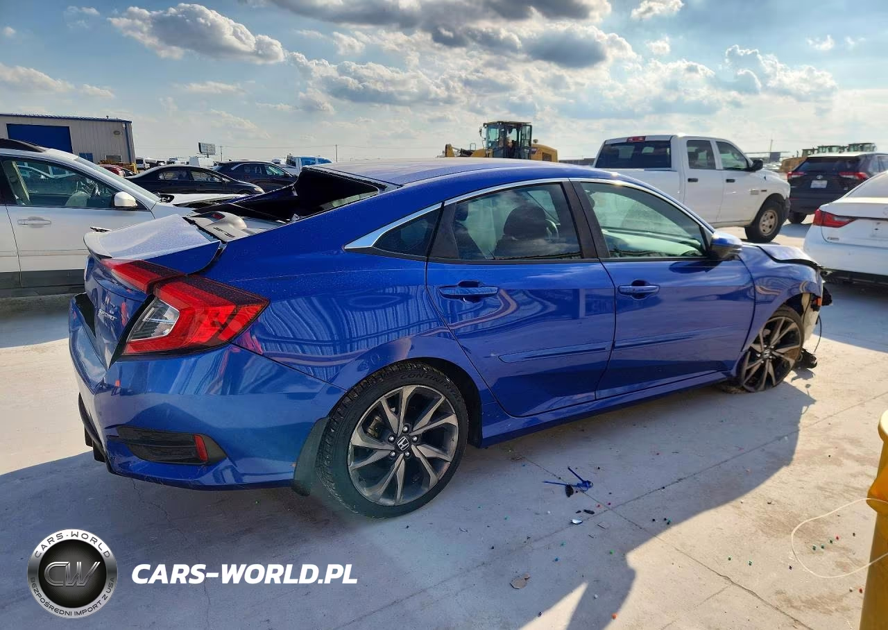 2020 Honda Civic Sport VIN:2HGFC2F88LH548016 - 3