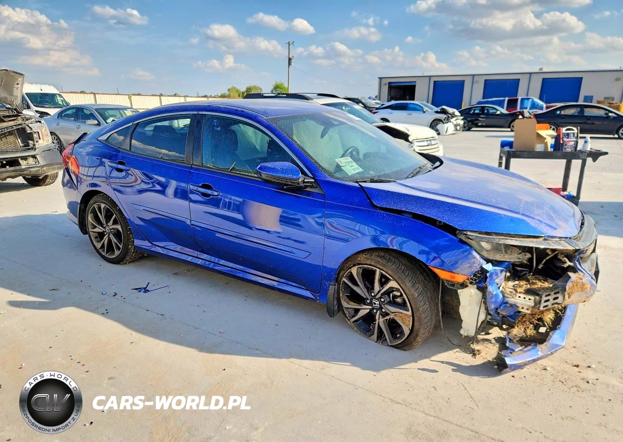 2020 Honda Civic Sport VIN:2HGFC2F88LH548016 - 4