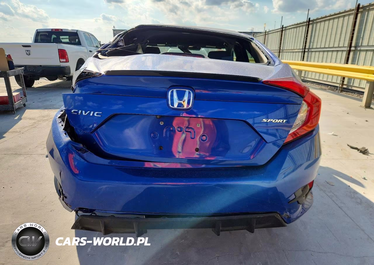 2020 Honda Civic Sport VIN:2HGFC2F88LH548016 - 6