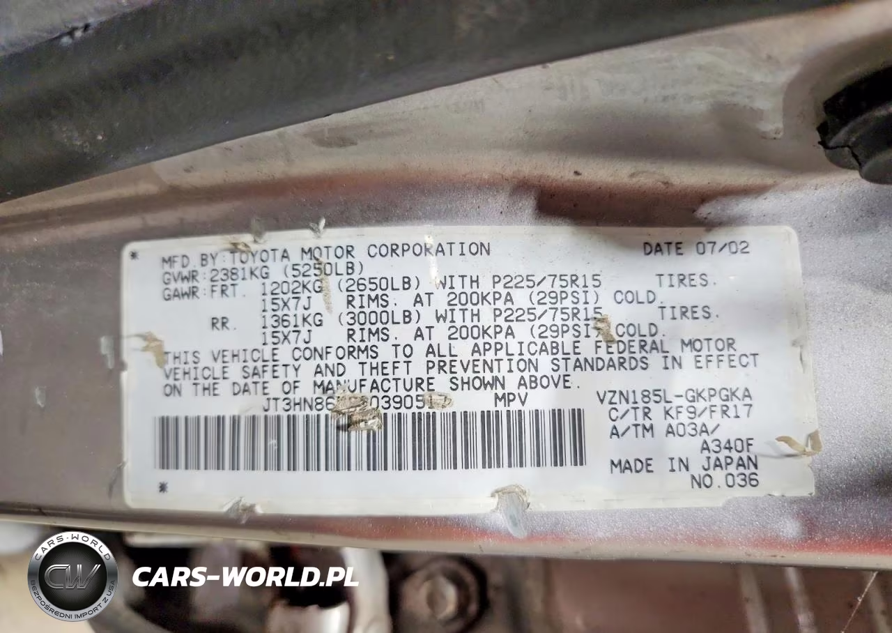 2002 Toyota 4Runner Sr5 VIN:JT3HN86R020390517 - 13