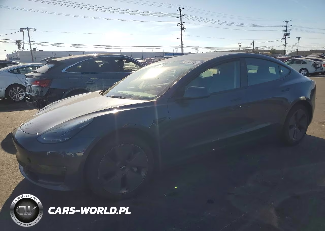 2022 Tesla Model 3 VIN:5YJ3E1EB4NF267147 - 1