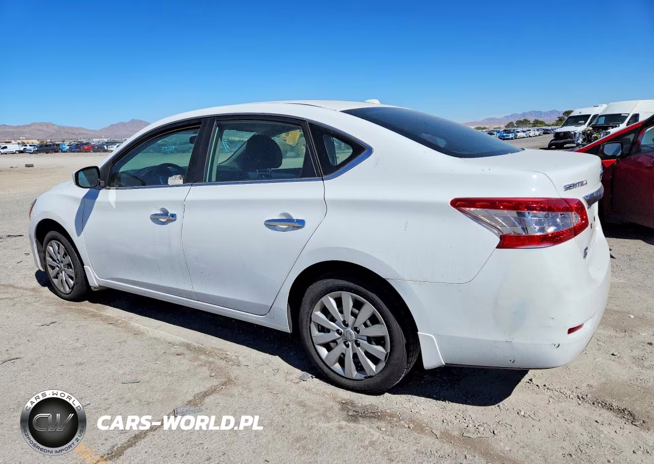 2015 Nissan Sentra Sv VIN:3N1AB7AP6FY254042 - 2