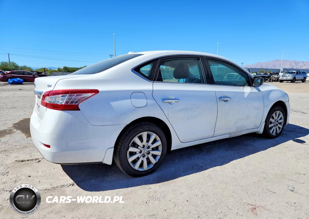 2015 Nissan Sentra Sv VIN:3N1AB7AP6FY254042 - 3