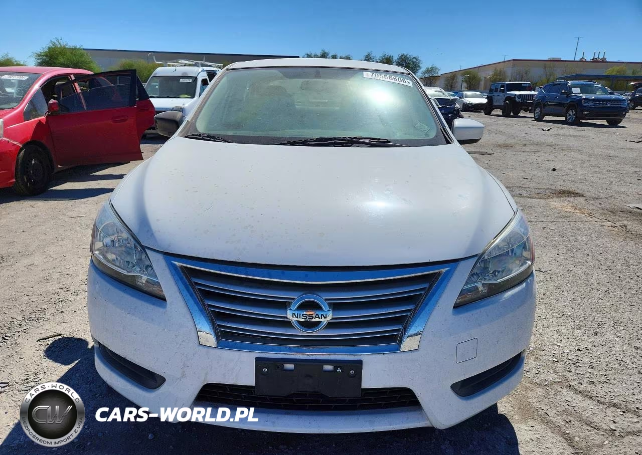 2015 Nissan Sentra Sv VIN:3N1AB7AP6FY254042 - 5