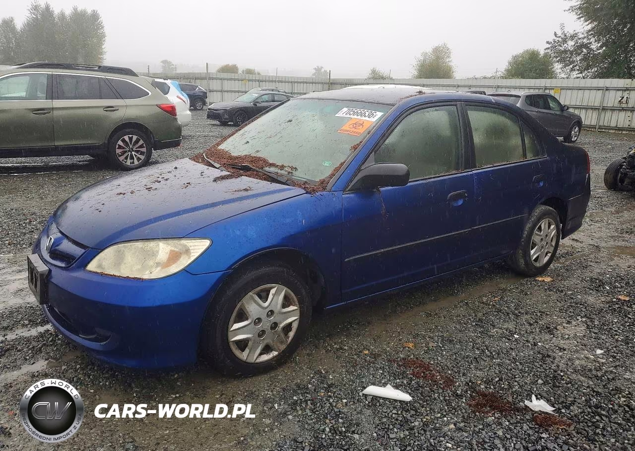 2004 Honda Civic Dx Vp – zdjęcie 1 z 12