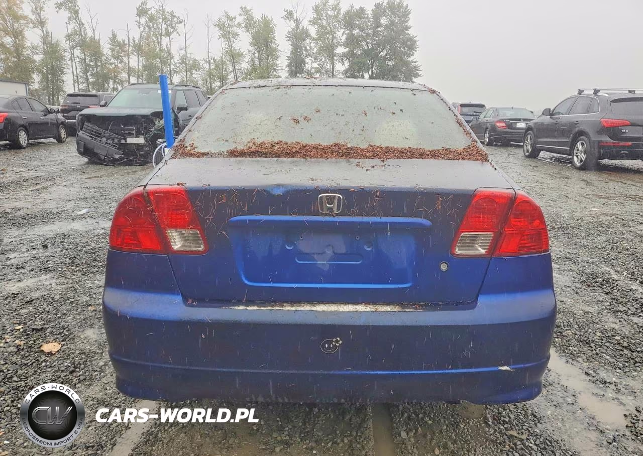 2004 Honda Civic Dx Vp VIN:2HGES16394H573425 - 6
