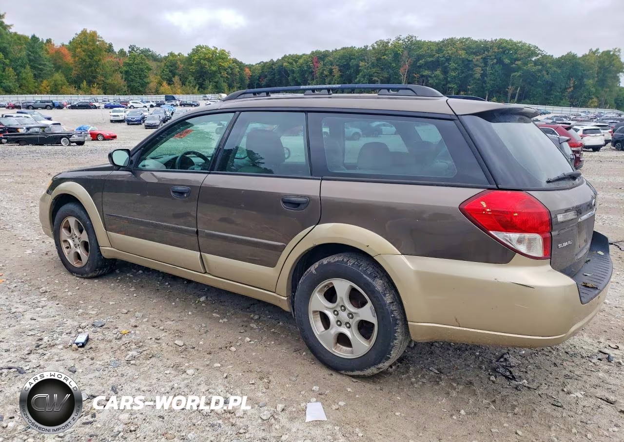 2008 Subaru Outback VIN:4S4BP60C987316240 - 2