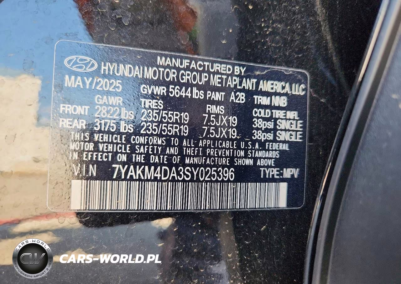 2025 Hyundai Ioniq 5 Se VIN:7YAKM4DA3SY025396 - 14